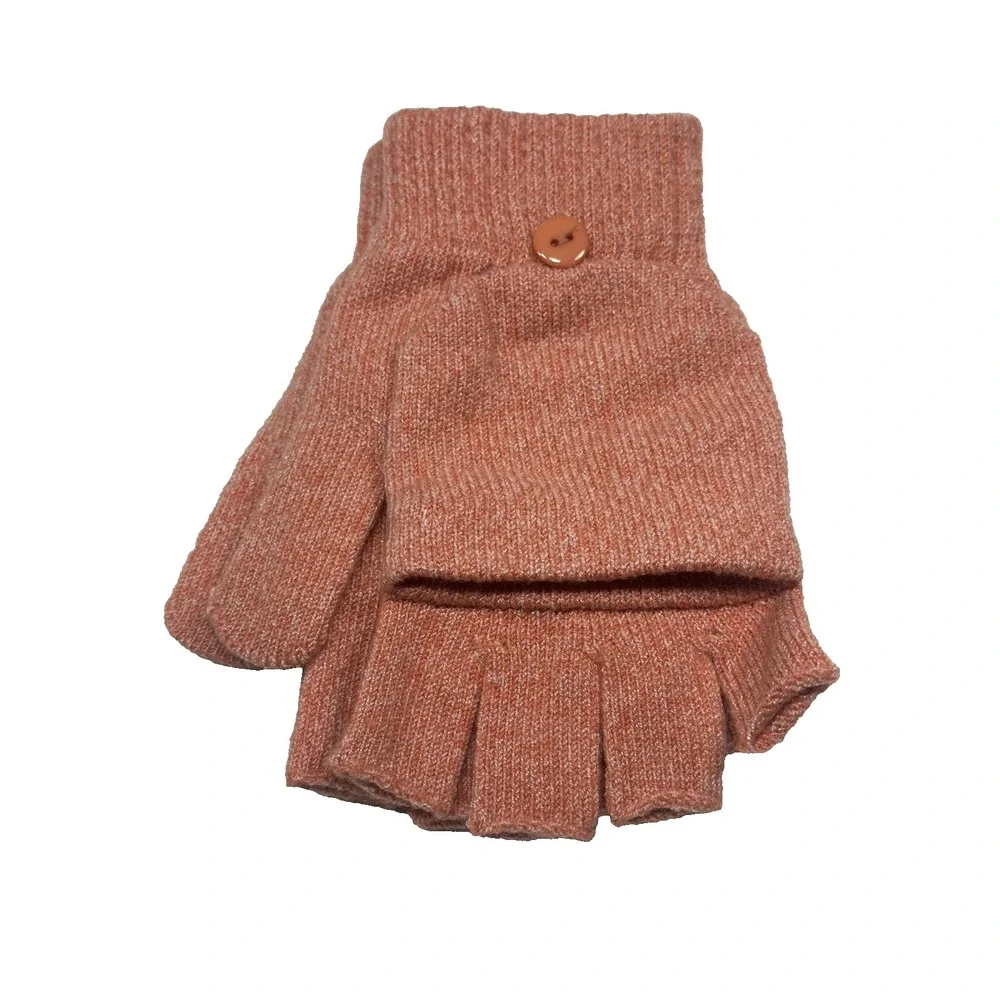 NEW time and tru womens‎ 1 pair winter gloves fingerless mittens